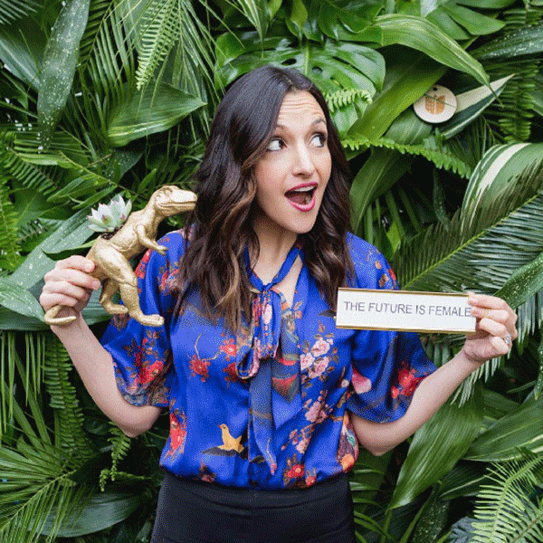 SXSW Tropical Braid Bar — attendees animated GIF